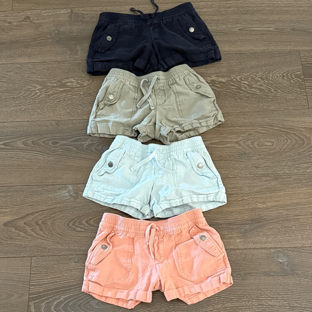 GAP Kids Shorts Set - Navy, Khaki, Light Blue, Coral